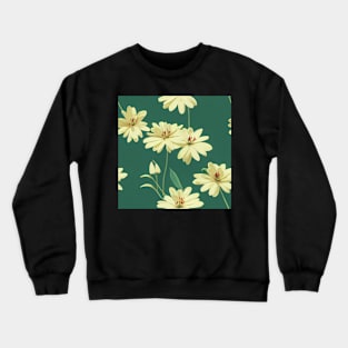 Beautiful Stylized Yellow Flowers, for all those who love nature #183 Crewneck Sweatshirt